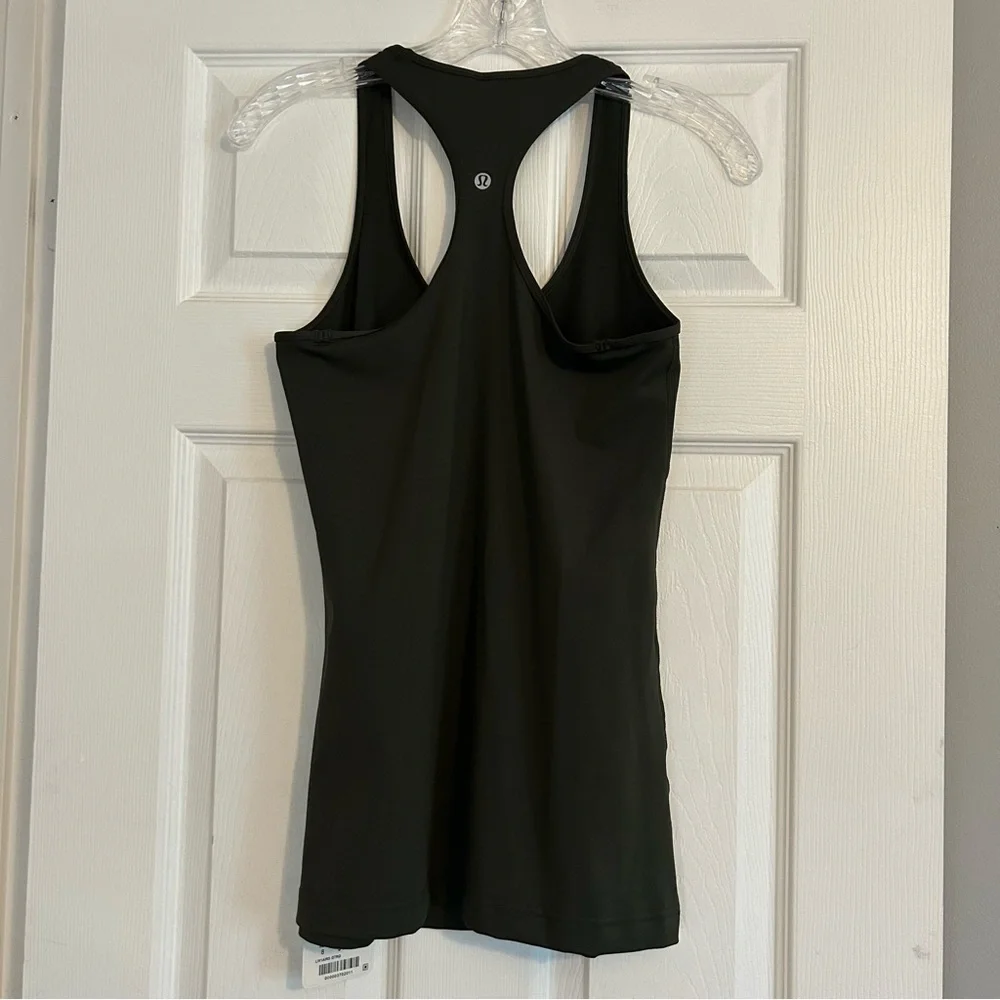NWT Lululemon Athletica Cool Racerback Olive Green
